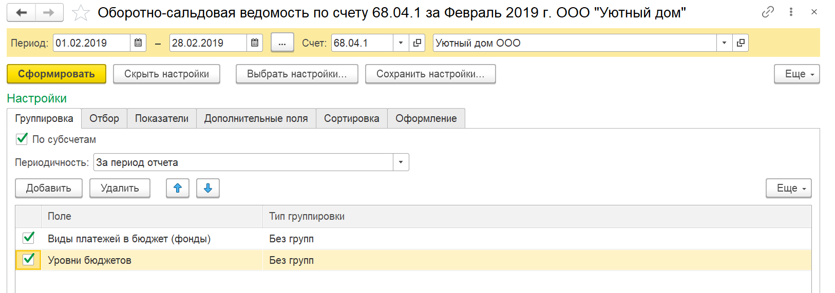 Как проверить начисление и уплату налога на прибыль по уровням бюджета