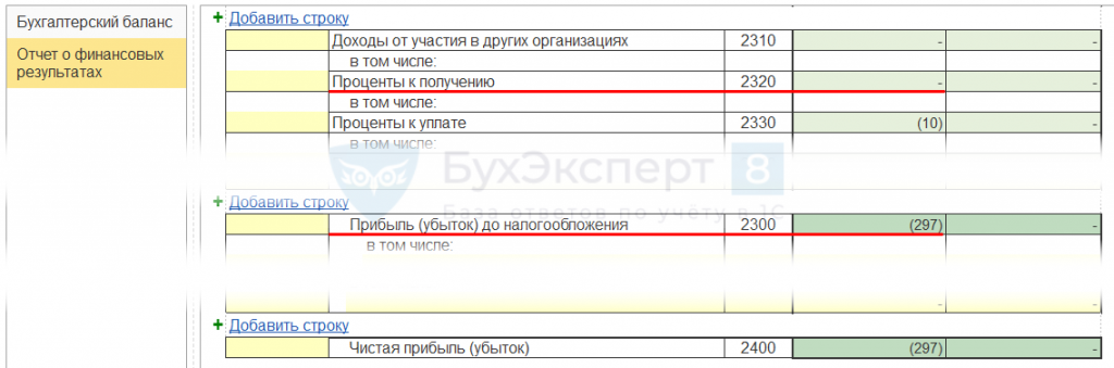 Проценты по кредитам и займам при УСН в 1С