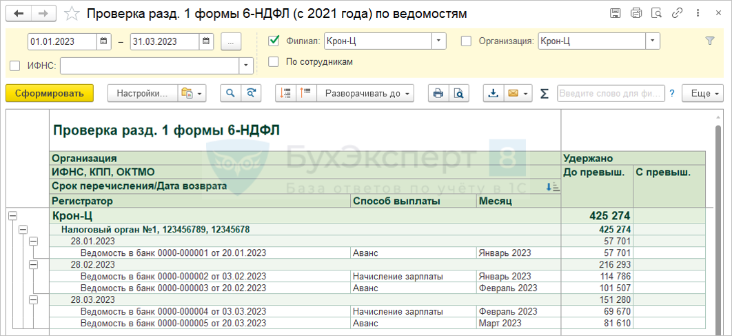 Уведомление по ндфл в 2023 году образец заполнения